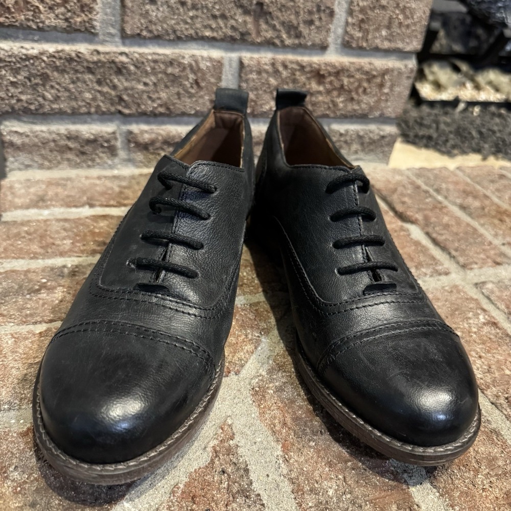 Josef Seibel Sienna 85 Oxford Casual Shoe Womens 7-7.5 EU 38 Black Leather #240 - Picture 2 of 16